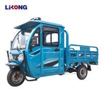 Cargo Tricycle With Closed Cabin