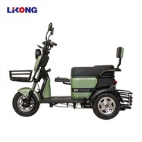 Xe ba bánh xe đạp điện cho người lớn