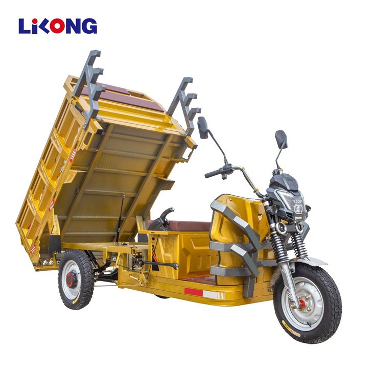 Bulk Load Long Mileage Battery Powered Cargo Trike