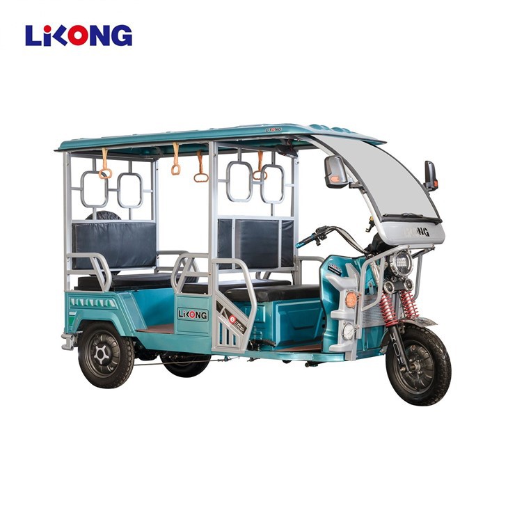 Lilong's Passenger E Rickshaw Adopts Advanced Electric Technology For Smoother Driving